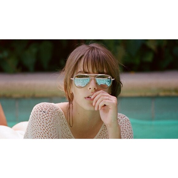 💕MR LEIGHT by GARRETT LEIGHT💕 Doheny SL Sunglasses ~ Aviator Crescent 12KG NWT - Picture 3 of 16